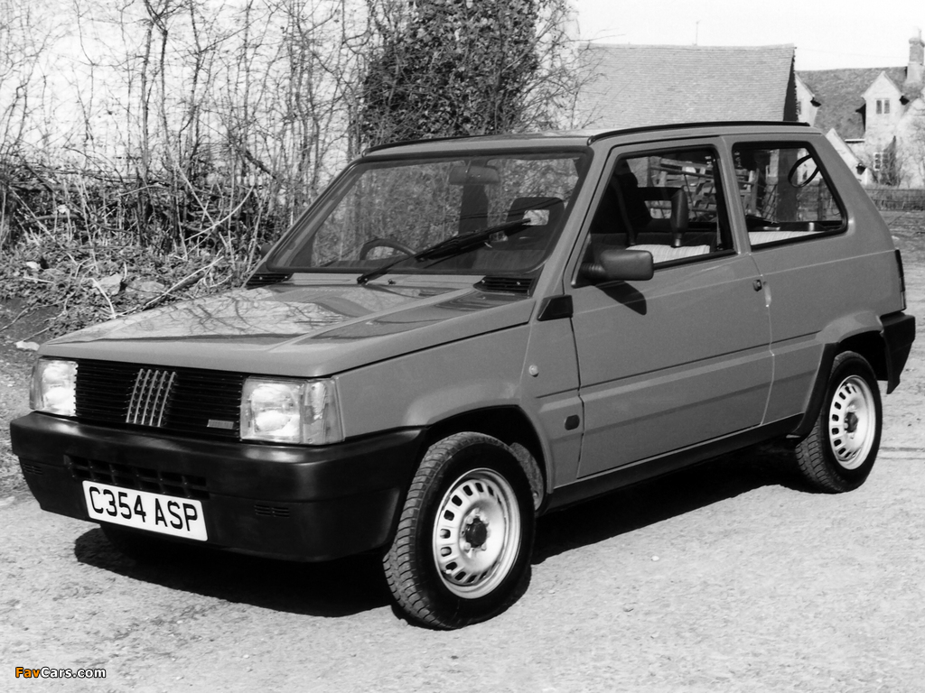 Images of Fiat Panda UK-spec (141) 1986–91 (1024 x 768)