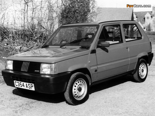 Images of Fiat Panda UK-spec (141) 1986–91 (640 x 480)