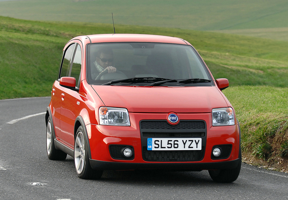 Images of Fiat Panda 100 HP UK-spec (169) 2006–10
