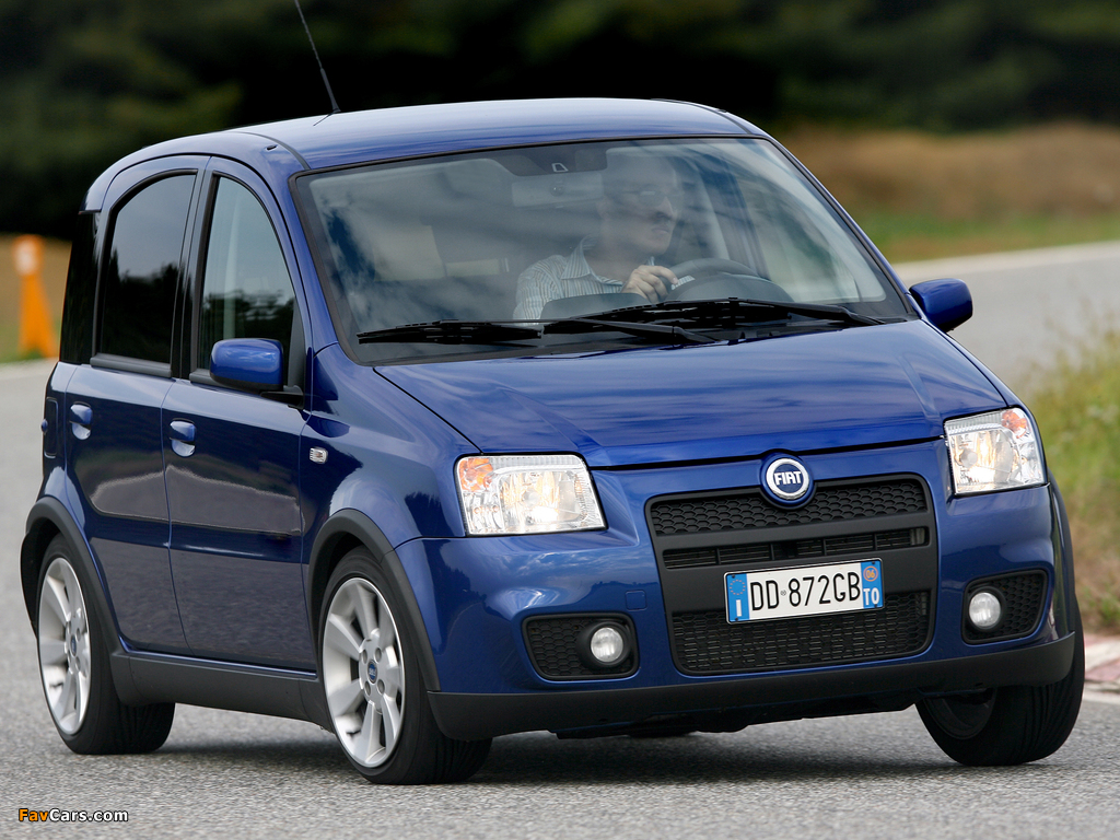 Images of Fiat Panda 100 HP (169) 2006–10 (1024 x 768)