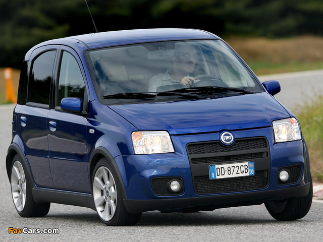 Images of Fiat Panda 100 HP (169) 2006–10 (640 x 480)