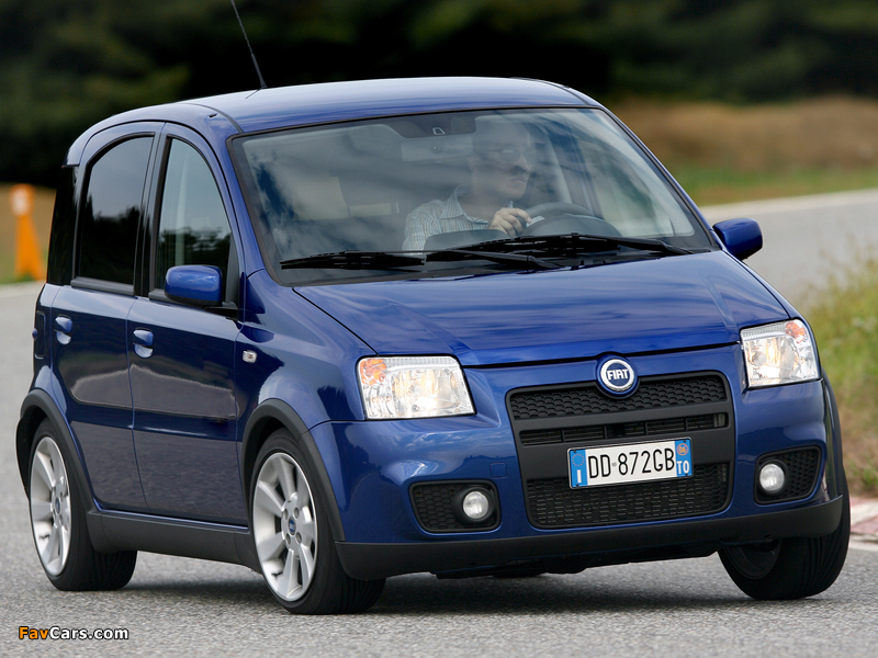 Images of Fiat Panda 100 HP (169) 2006–10 (800 x 600)