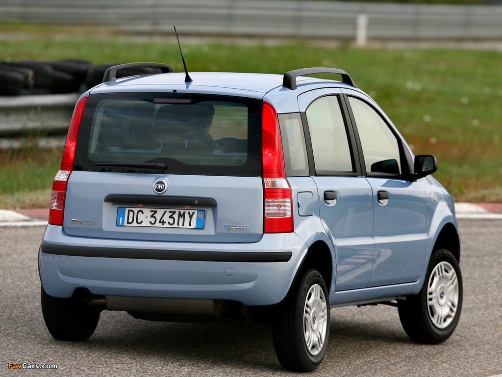 Images of Fiat Panda Natural Power (169) 2007–09 (1024 x 768)