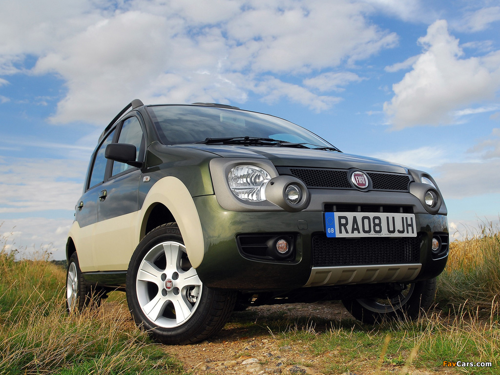 Images of Fiat Panda 4x4 Cross UK-spec (169) 2008–10 (1024 x 768)