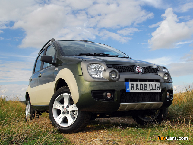 Images of Fiat Panda 4x4 Cross UK-spec (169) 2008–10 (640 x 480)