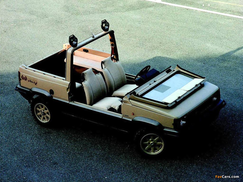 Photos of Fiat Panda 4x4 Strip (153) 1980 (1024 x 768)