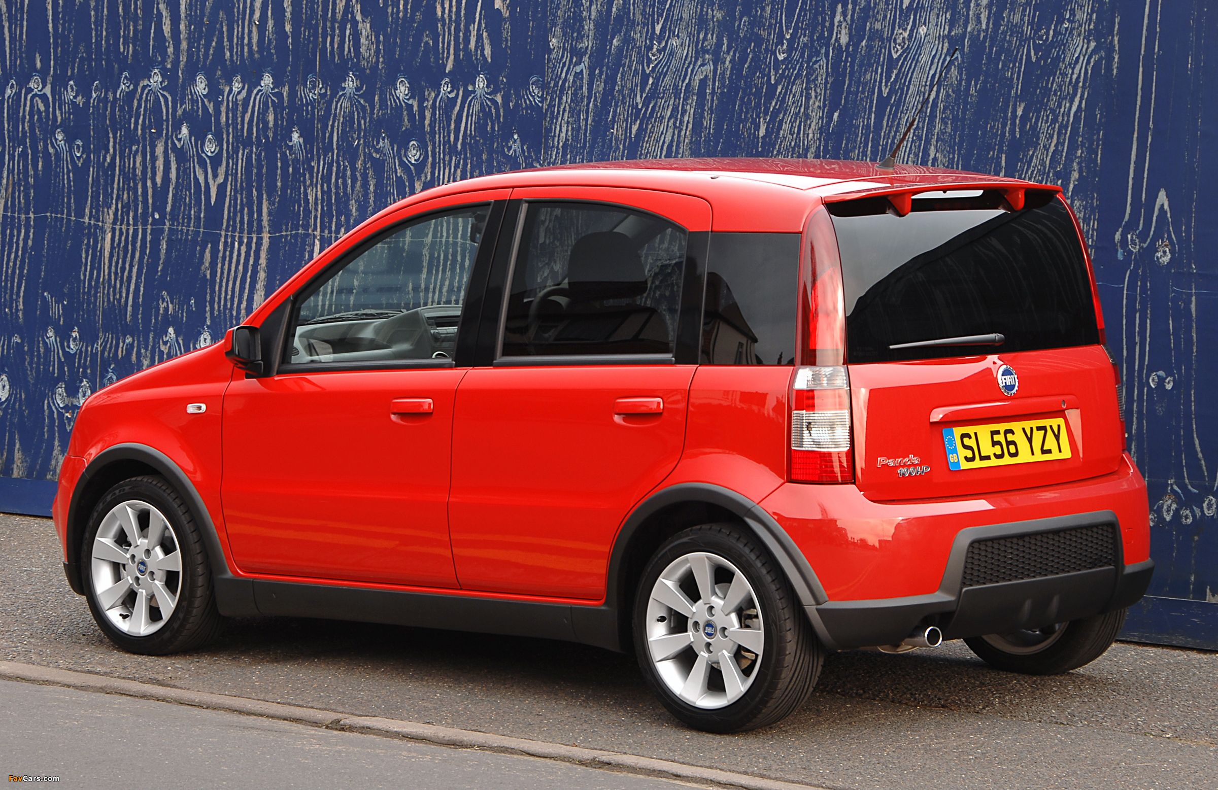 Photos of Fiat Panda 100HP UK-spec (169) 2006–10 (2400 x 1557)