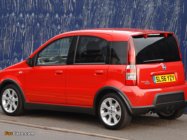 Photos of Fiat Panda 100HP UK-spec (169) 2006–10 (640 x 480)
