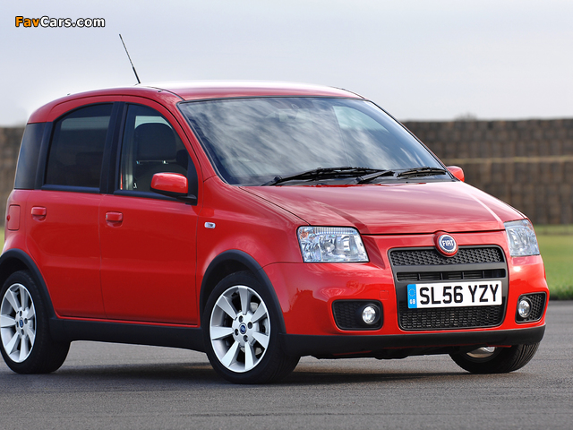 Photos of Fiat Panda 100HP UK-spec (169) 2006–10 (640 x 480)