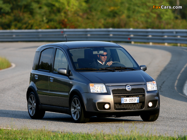 Photos of Fiat Panda 100 HP (169) 2006–10 (640 x 480)