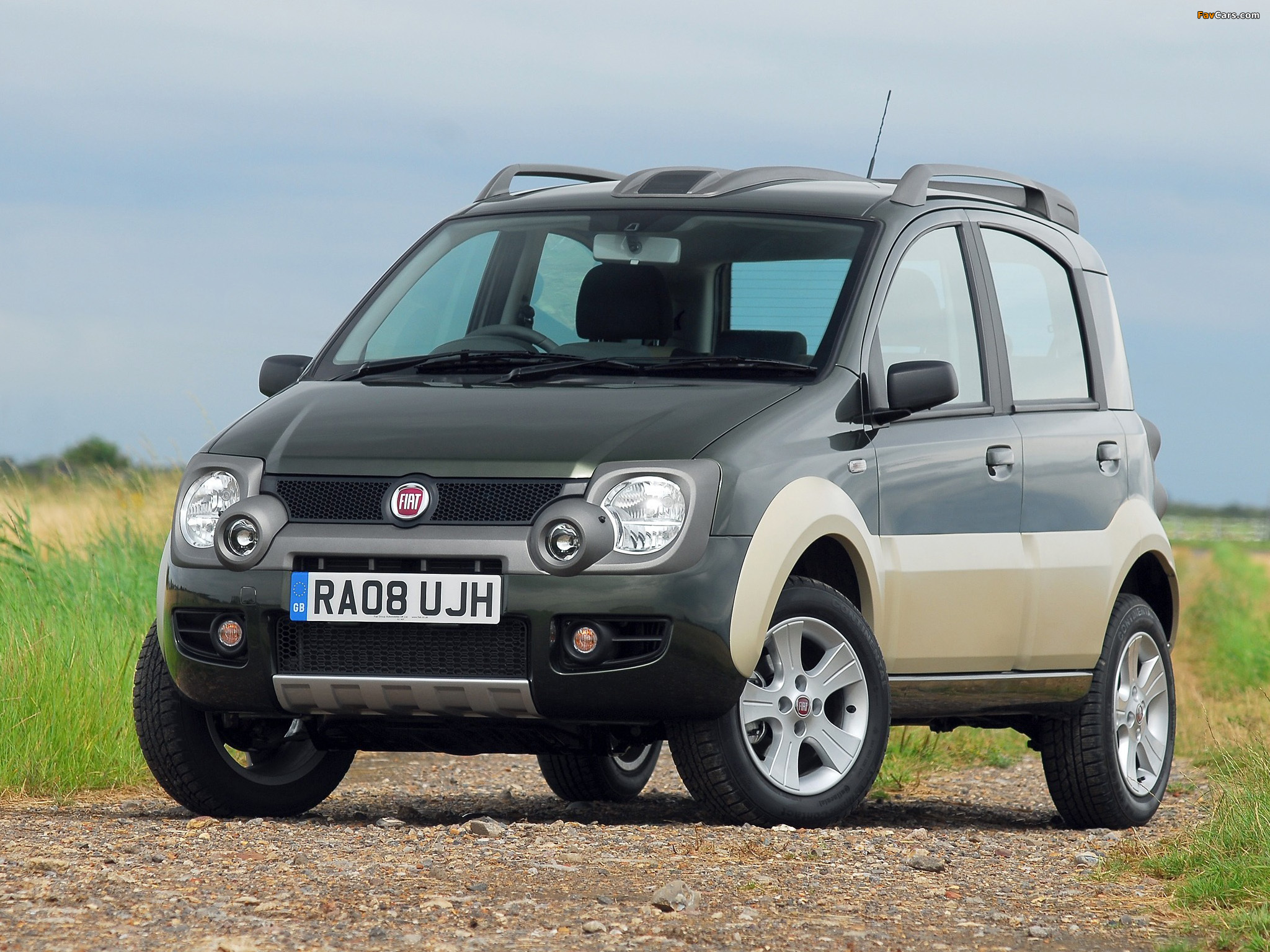 Photos of Fiat Panda 4x4 Cross UK-spec (169) 2008–10 (2048 x 1536)