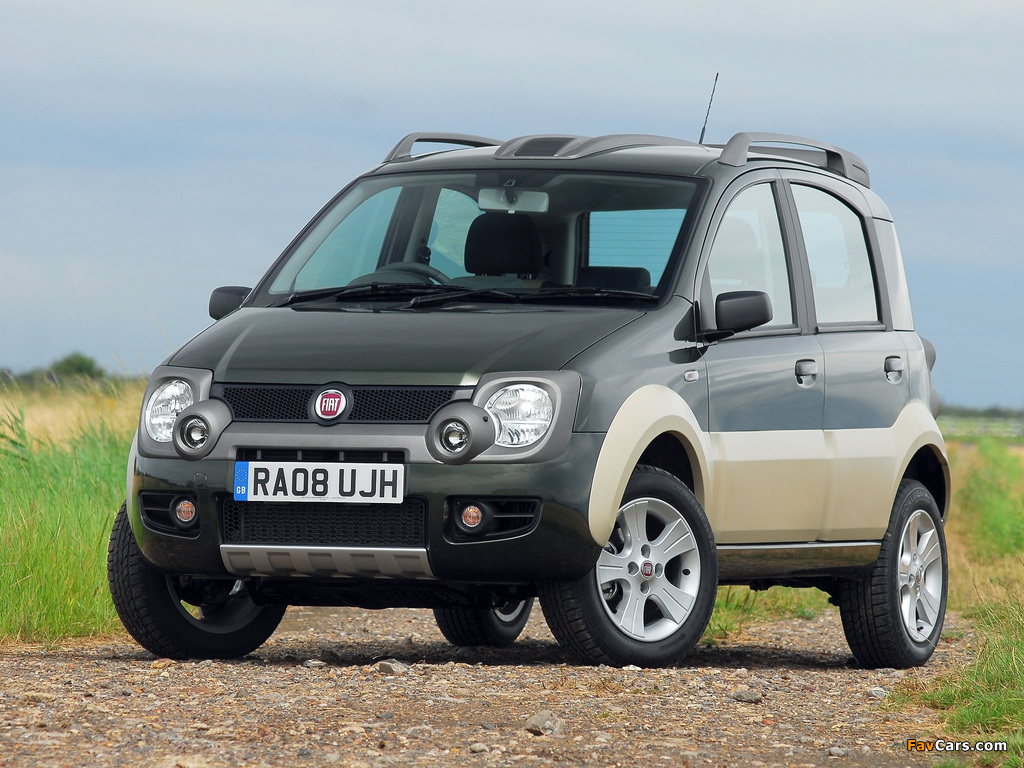 Photos of Fiat Panda 4x4 Cross UK-spec (169) 2008–10 (1024 x 768)