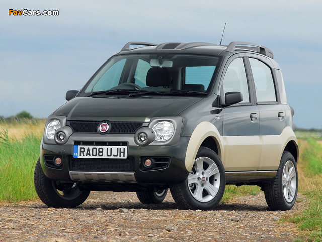 Photos of Fiat Panda 4x4 Cross UK-spec (169) 2008–10 (640 x 480)