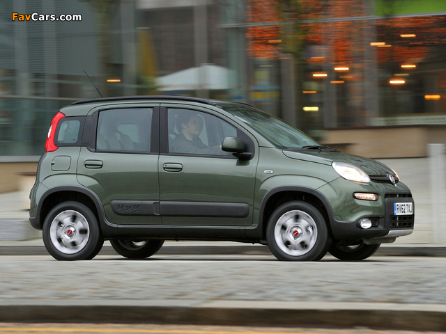 Photos of Fiat Panda 4x4 UK-spec (319) 2013 (640 x 480)