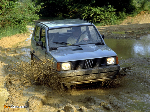 Pictures of Fiat Panda 4x4 (153) 1983–86 (640 x 480)