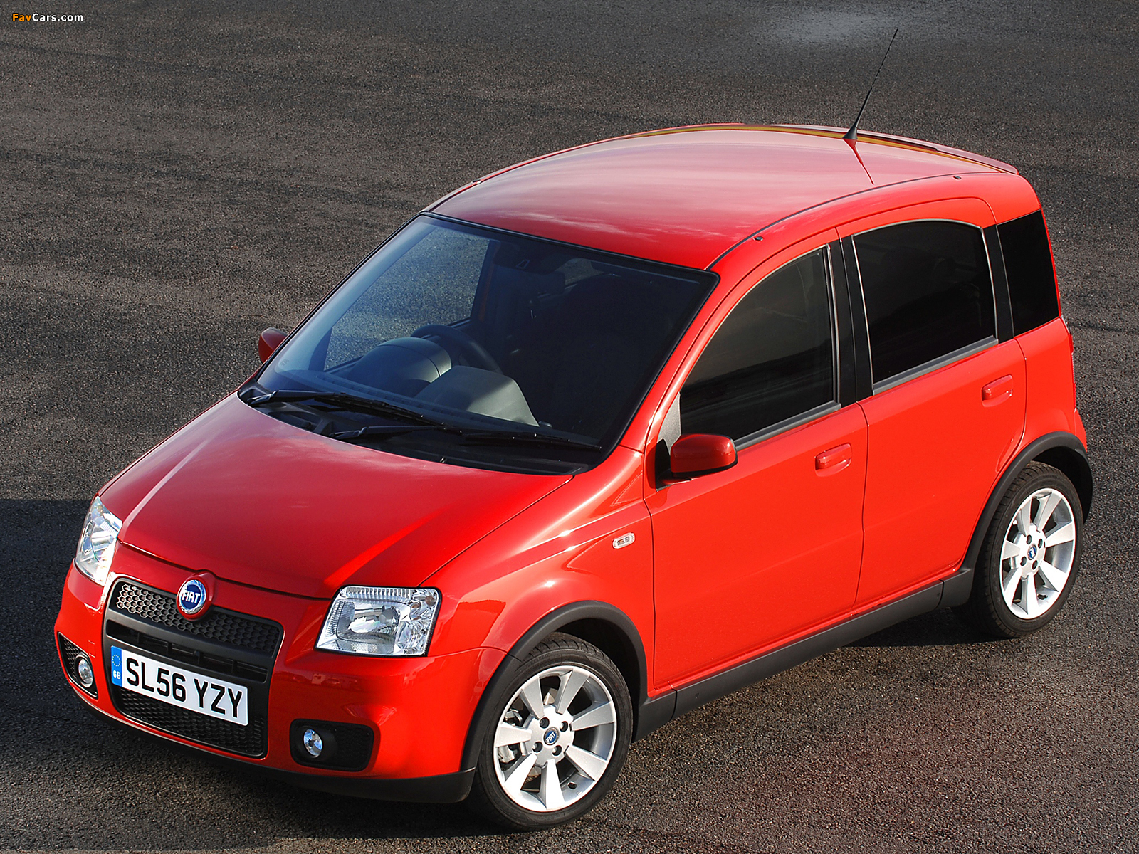 Pictures of Fiat Panda 100 HP UK-spec (169) 2006–10 (1600 x 1200)