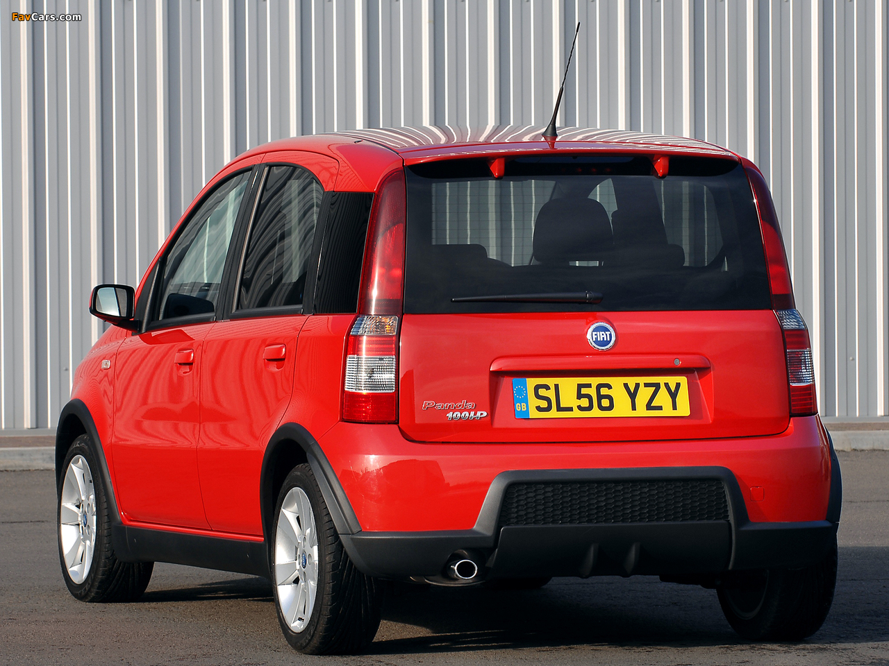 Pictures of Fiat Panda 100 HP UK-spec (169) 2006–10 (1280 x 960)