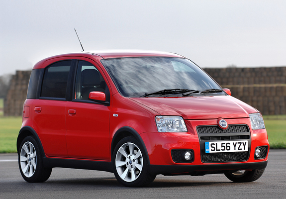 Pictures of Fiat Panda 100 HP UK-spec (169) 2006–10