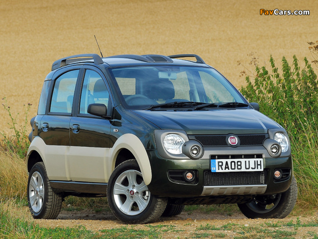 Pictures of Fiat Panda 4x4 Cross UK-spec (169) 2008–10 (640 x 480)