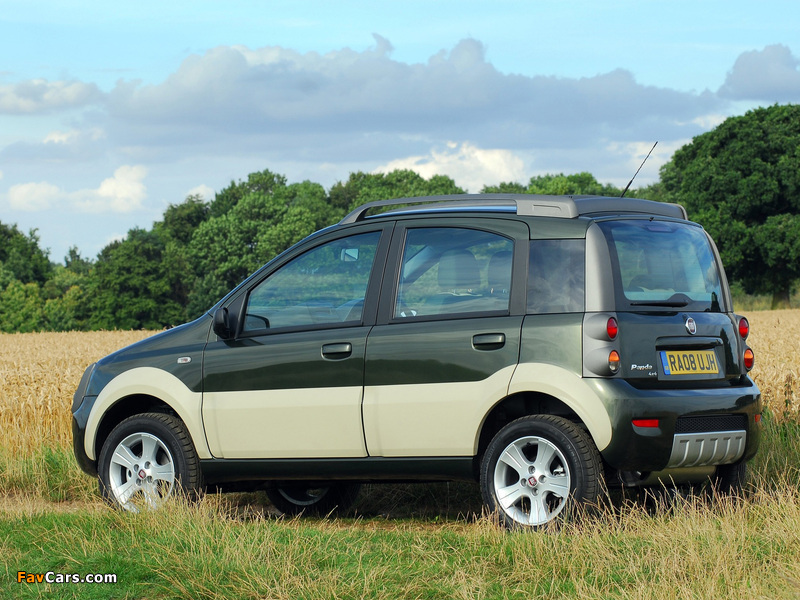 Pictures of Fiat Panda 4x4 Cross UK-spec (169) 2008–10 (800 x 600)
