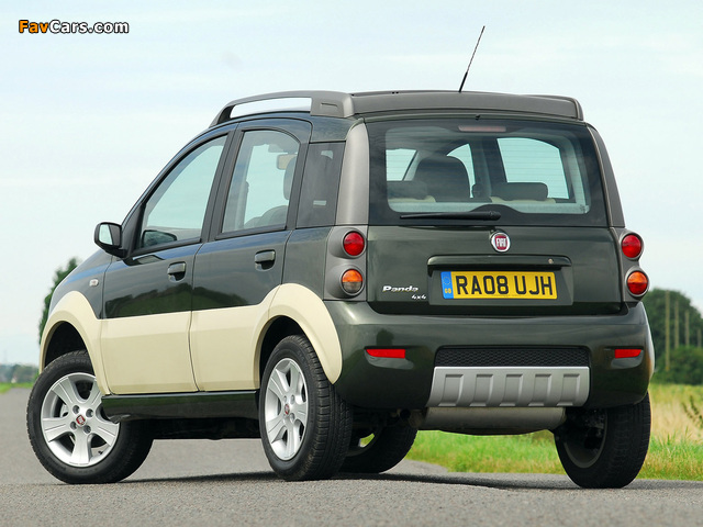 Pictures of Fiat Panda 4x4 Cross UK-spec (169) 2008–10 (640 x 480)