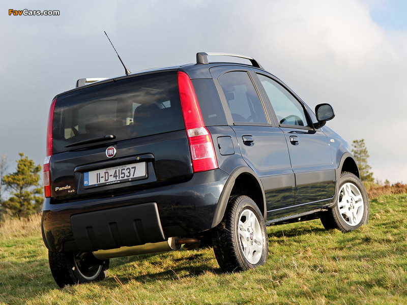 Pictures of Fiat Panda 4x4 Climbing UK-spec (169) 2009–10 (800 x 600)