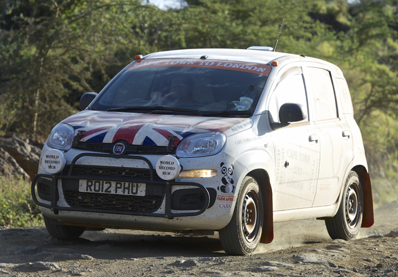 Pictures of Fiat Panda Cape Town to London (319) 2013