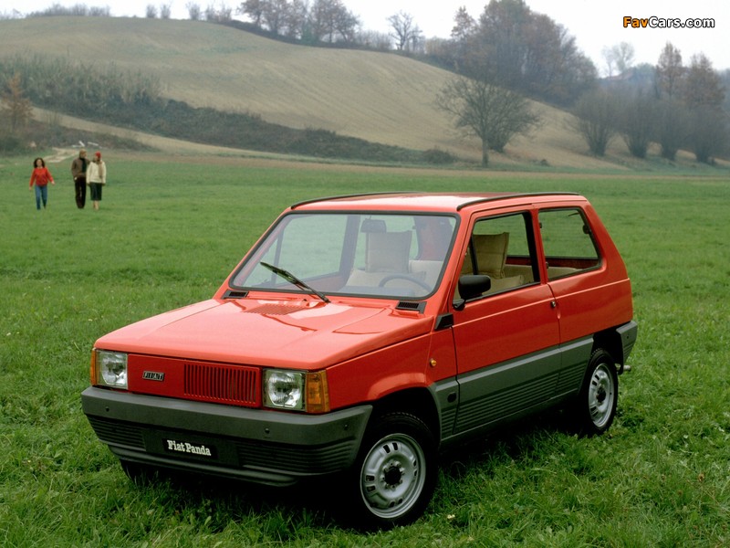Fiat Panda 45 (141) 1980–84 wallpapers (800 x 600)