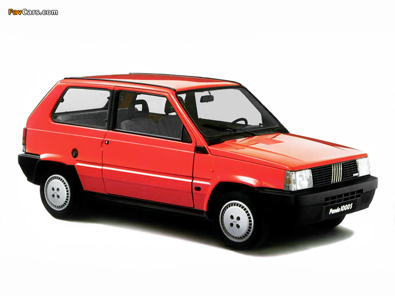 Fiat Panda 1000 S (141) 1986–91 wallpapers (800 x 600)