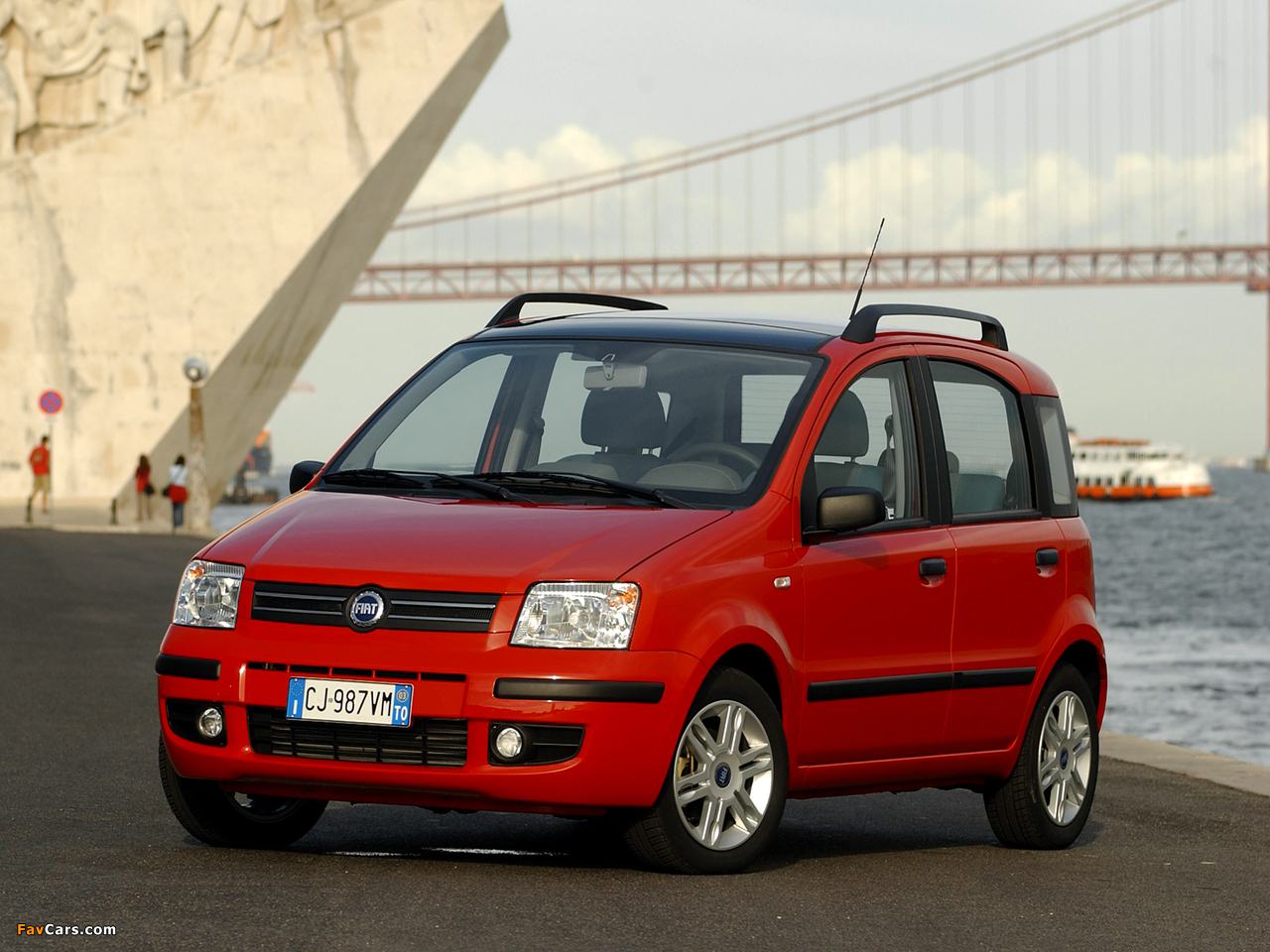 Fiat Panda (169) 2003–09 wallpapers (1280 x 960)