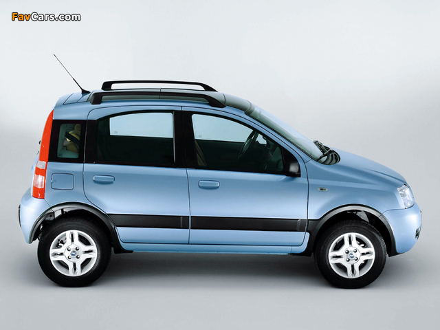 Fiat Panda 4x4 Climbing (169) 2004 wallpapers (640 x 480)