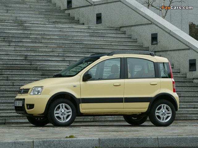 Fiat Panda 4x4 Climbing (169) 2004 wallpapers (640 x 480)