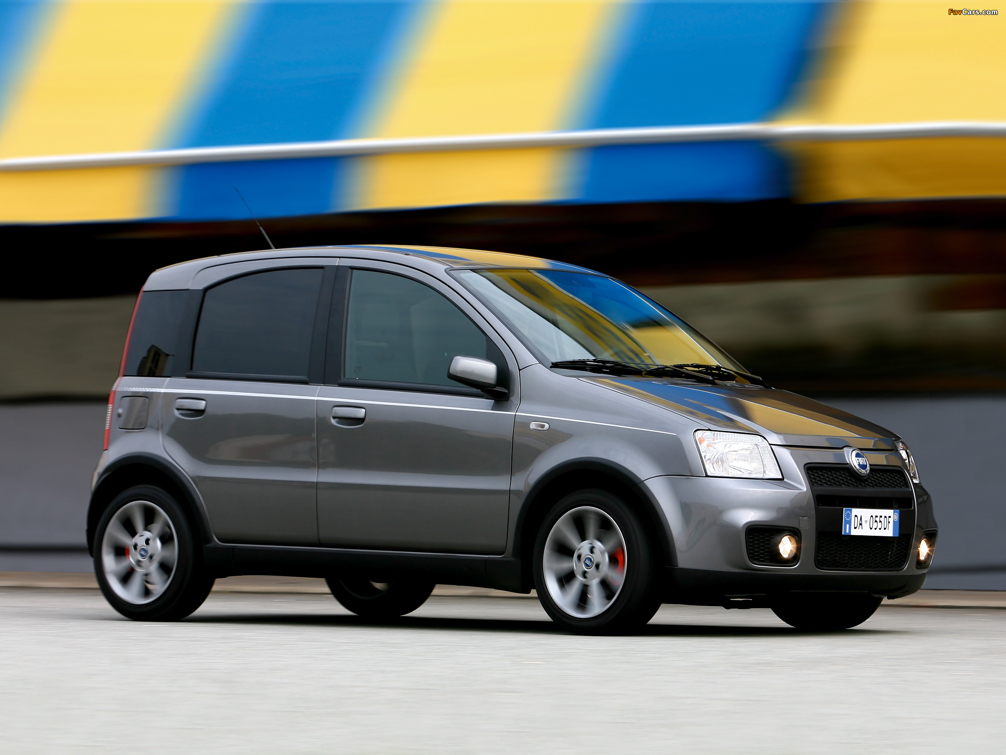 Fiat Panda 100 HP (169) 2006–10 wallpapers (2048 x 1536)