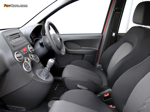 Fiat Panda 100HP UK-spec (169) 2006–10 wallpapers (640 x 480)