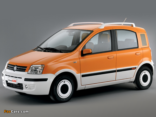 Fiat Panda Alessi (169) 2006–07 wallpapers (640 x 480)