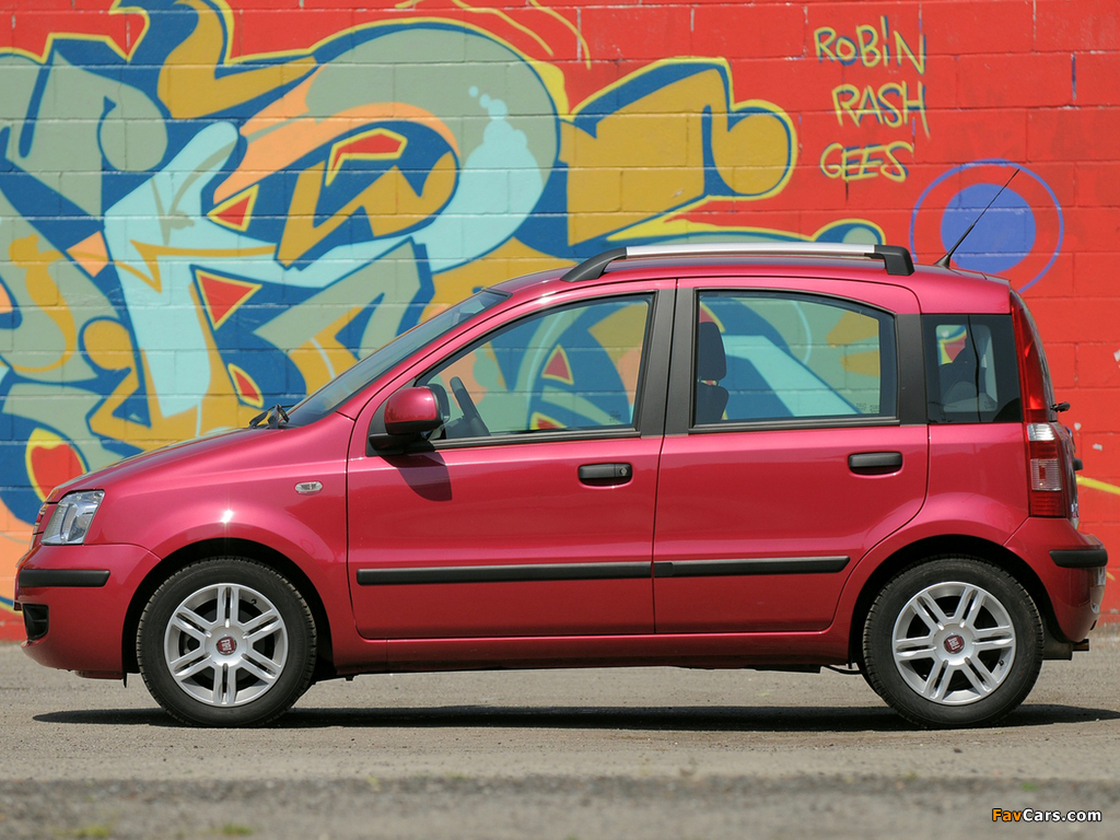 Fiat Panda (169) 2009–12 wallpapers (1024 x 768)