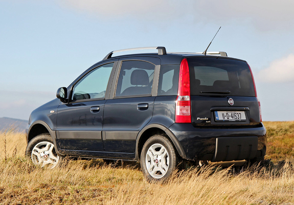 Fiat Panda 4x4 Climbing UK-spec (169) 2009–10 wallpapers