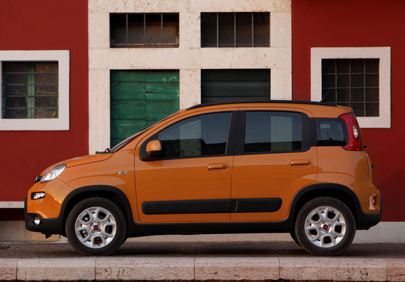 Fiat Panda Trekking (319) 2012 wallpapers