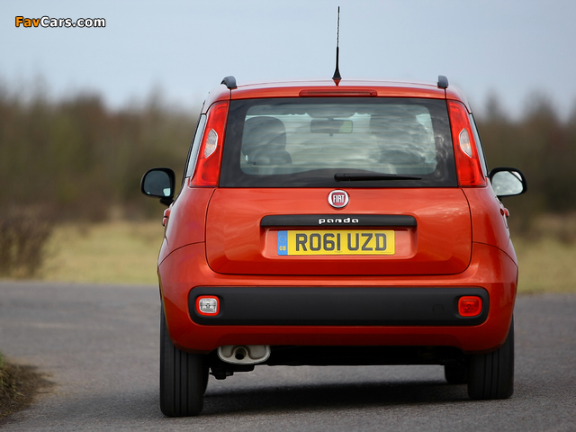 Fiat Panda UK-spec (319) 2012 wallpapers (640 x 480)