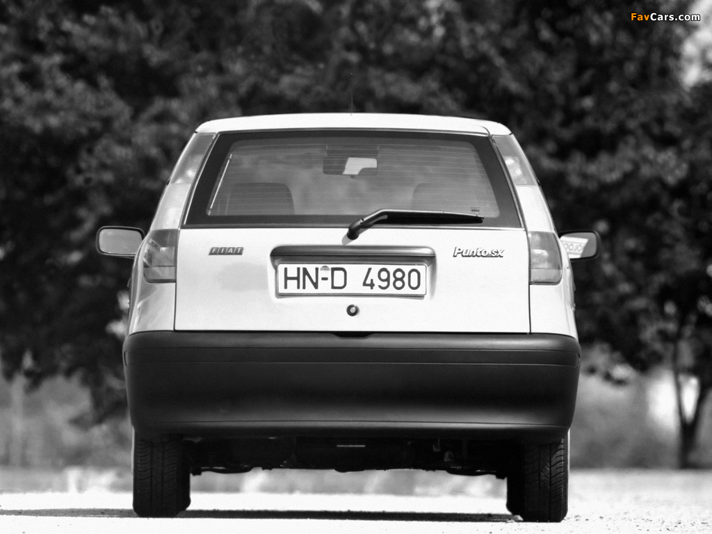 Fiat Punto 3-door (176) 1993–1999 pictures (1024 x 768)
