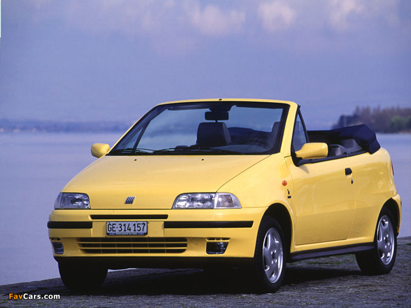 Fiat Punto Cabrio ELX (176) 1994–2000 images (800 x 600)