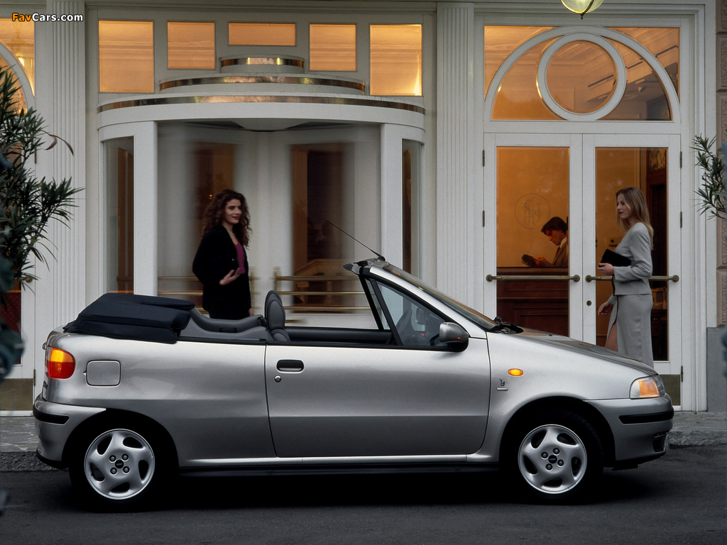 Fiat Punto Cabrio ELX (176) 1994–2000 images (1024 x 768)