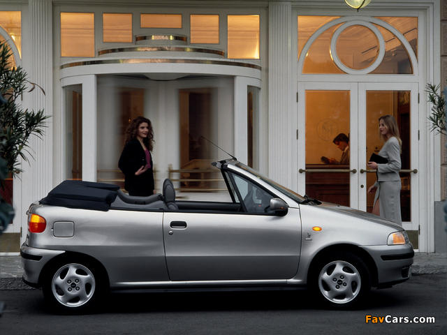 Fiat Punto Cabrio ELX (176) 1994–2000 images (640 x 480)