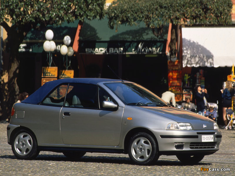 Fiat Punto Cabrio ELX (176) 1994–2000 photos (800 x 600)