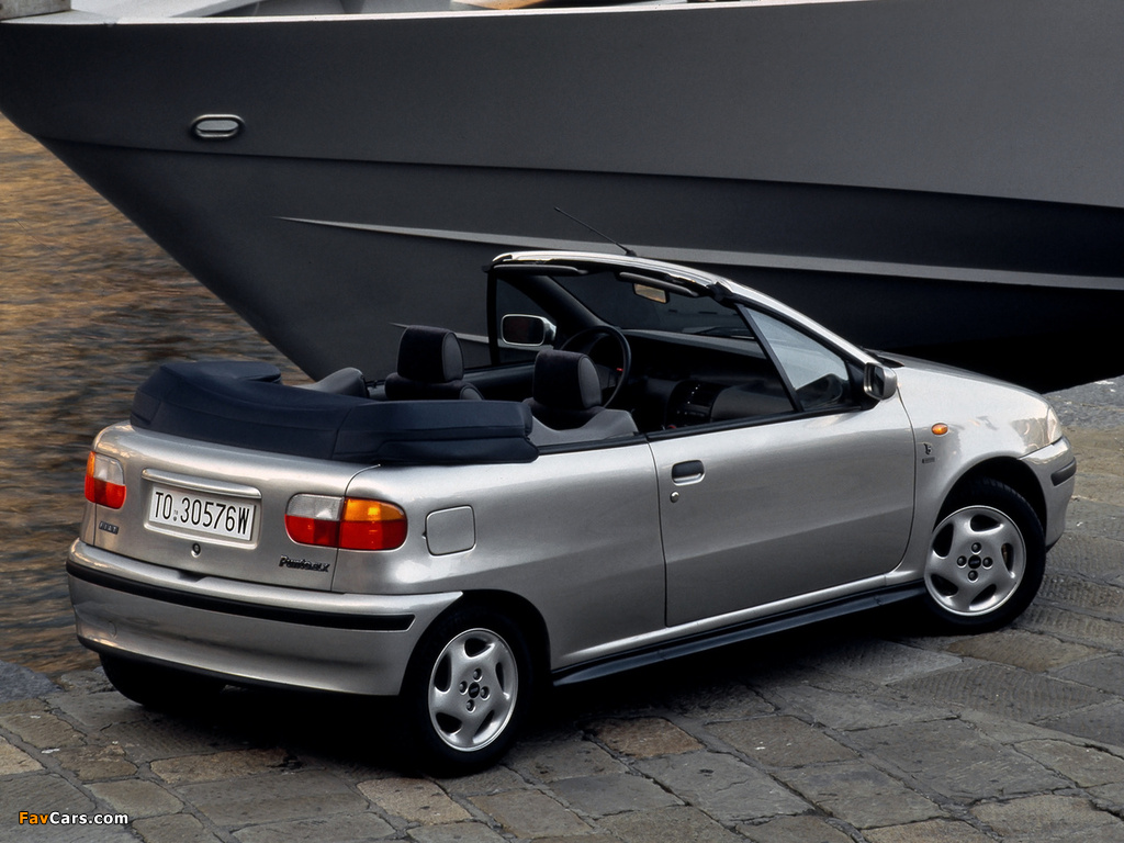 Fiat Punto Cabrio ELX (176) 1994–2000 photos (1024 x 768)