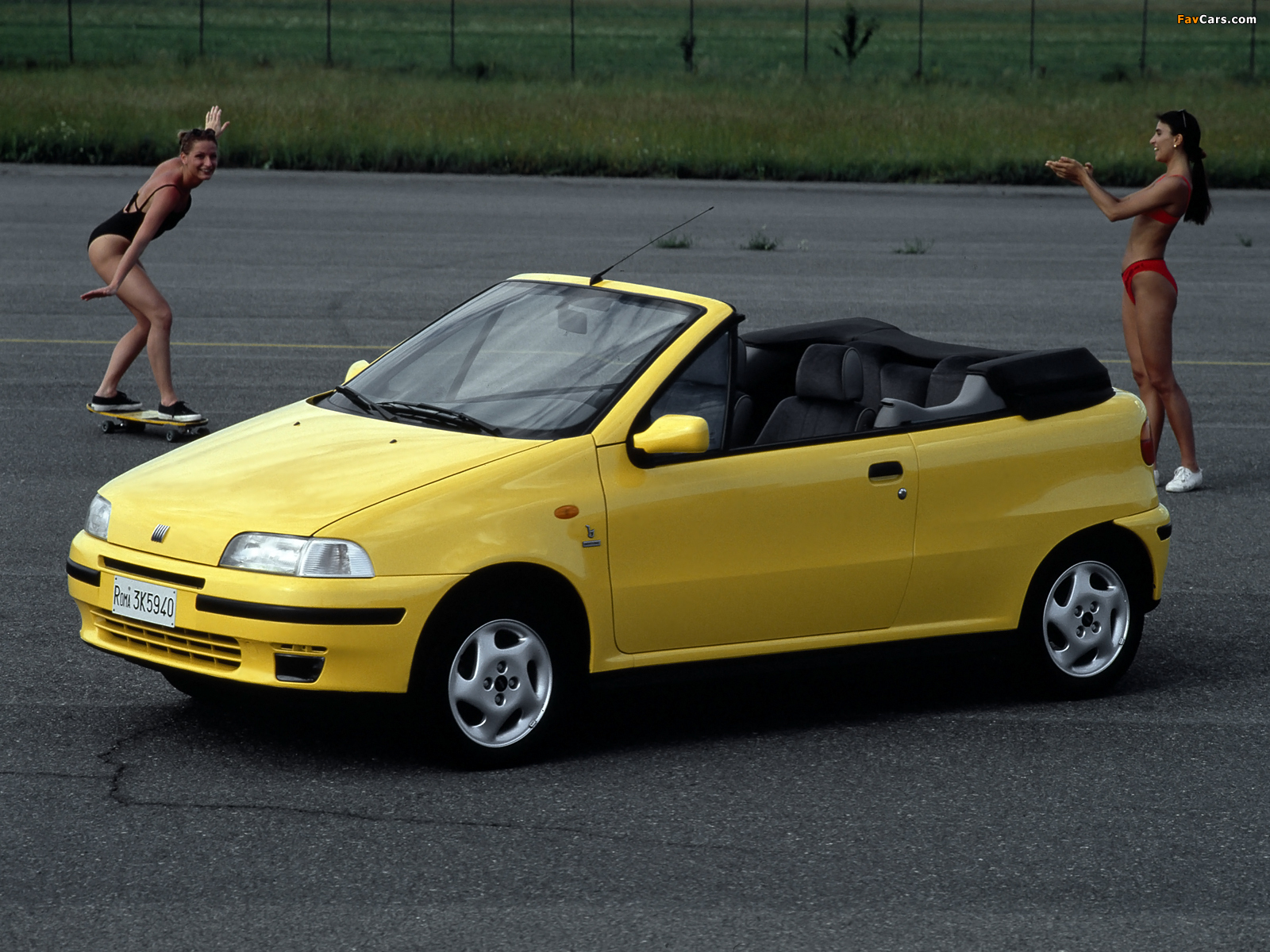 Fiat Punto Cabrio ELX (176) 1994–2000 pictures (1600 x 1200)