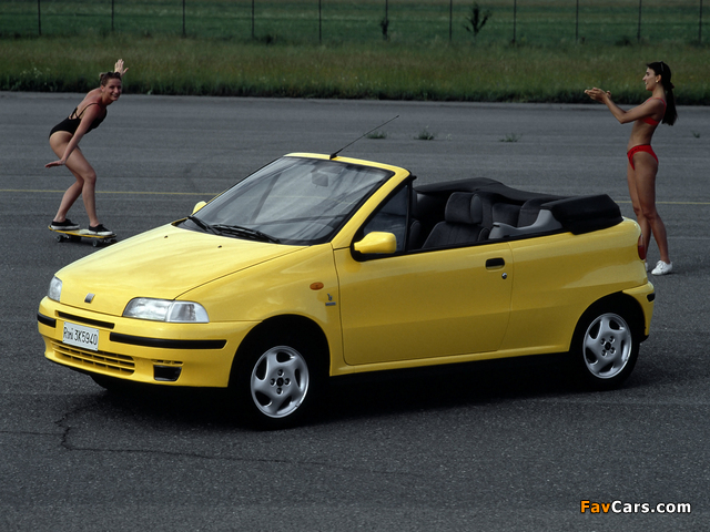 Fiat Punto Cabrio ELX (176) 1994–2000 pictures (640 x 480)