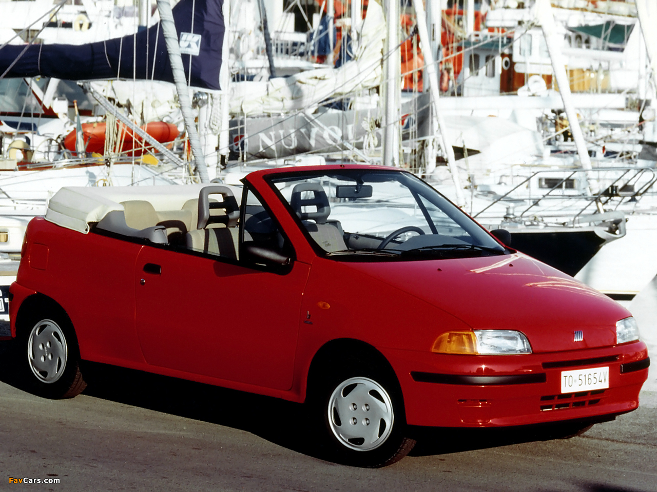 Fiat Punto Cabrio S (176) 1994–2000 pictures (1280 x 960)