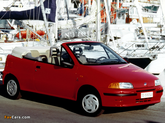 Fiat Punto Cabrio S (176) 1994–2000 pictures (640 x 480)