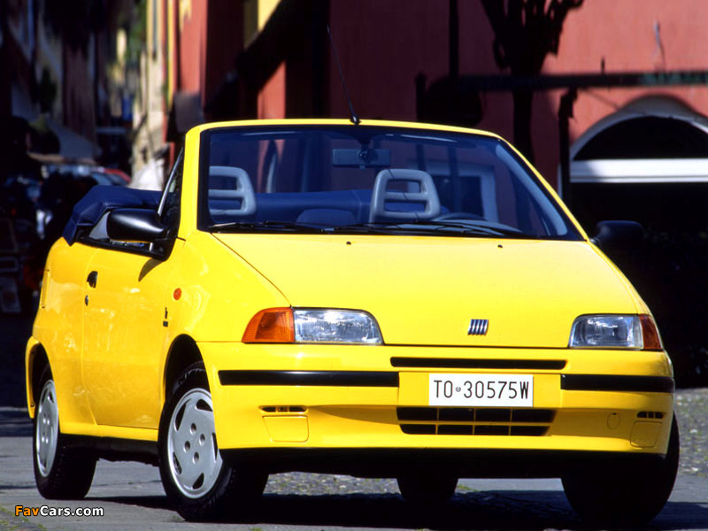 Fiat Punto Cabrio S (176) 1994–2000 pictures (800 x 600)